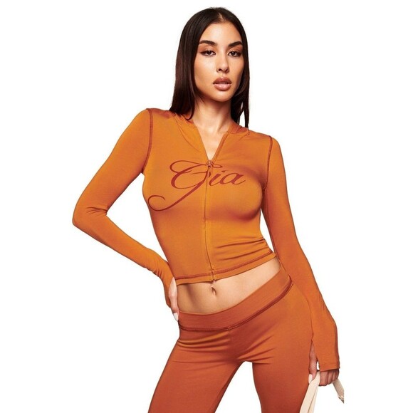 I.AM.GIA Blare Hoodie in Pumpkin Sz small (slightly damaged). - Picture 1 of 6